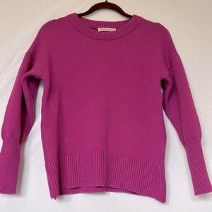 Philosophy Magenta Crewneck Sweater Size Medium By Measurement